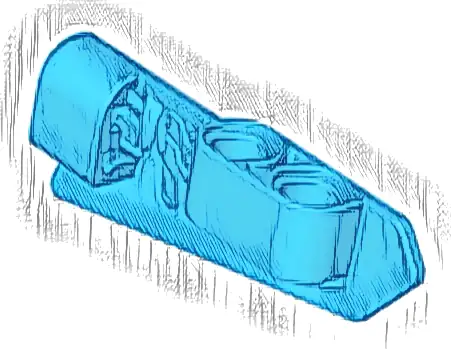 Technic, Panel Fairing #22 Very Small Smooth, Side A