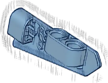 Technic, Panel Fairing #22 Very Small Smooth, Side A