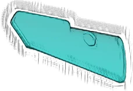 Technic, Panel Fairing #22 Very Small Smooth, Side A