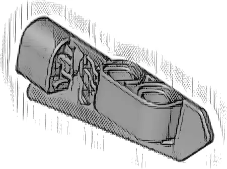 Technic, Panel Fairing #22 Very Small Smooth, Side A