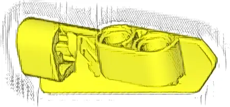 Technic, Panel Fairing #22 Very Small Smooth, Side A