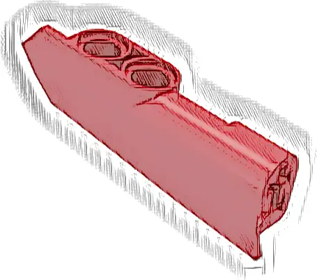 Technic, Panel Fairing #22 Very Small Smooth, Side A