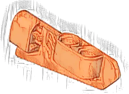 Technic, Panel Fairing #22 Very Small Smooth, Side A