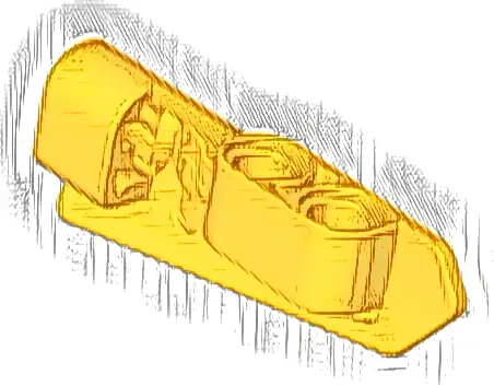 Technic, Panel Fairing #22 Very Small Smooth, Side A