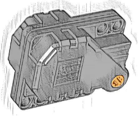 Pullback Motor 6 x 5 x 3