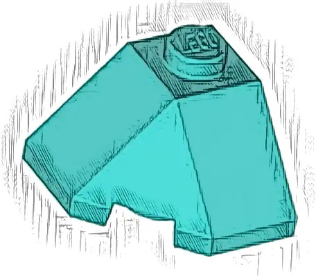 Wedge 2 x 2 (Slope 45 Corner)