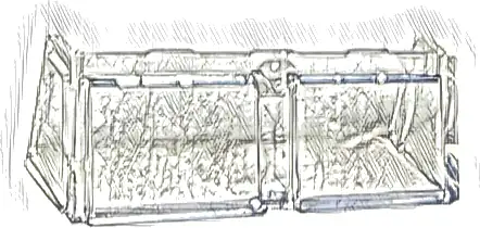 Glass for Windscreen 2 x 6 x 2 Train