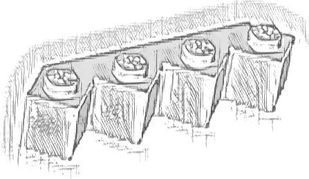 Brick, Modified Facet 4 x 4