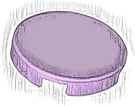 Tile, Round 2 x 2 with Bottom Stud Holder