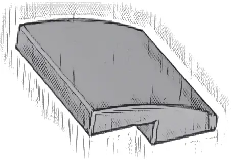 Slope, Curved 2 x 2 x 2/3