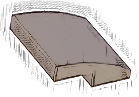 Slope, Curved 2 x 2 x 2/3