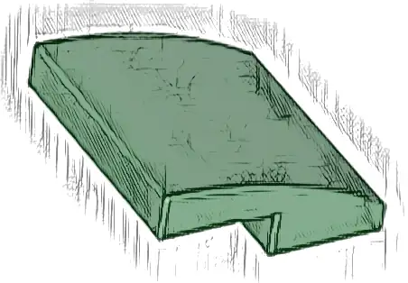 Slope, Curved 2 x 2 x 2/3