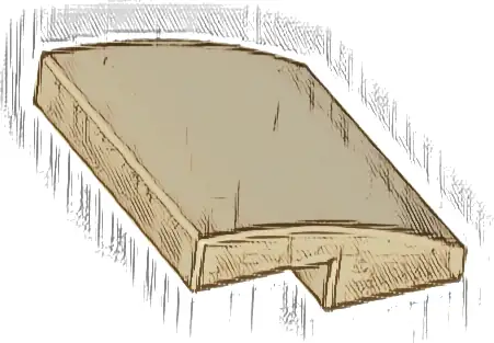 Slope, Curved 2 x 2 x 2/3