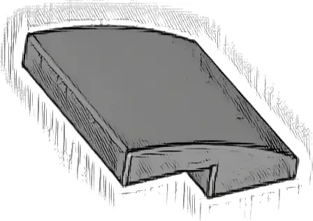 Slope, Curved 2 x 2 x 2/3