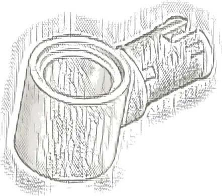 Technic, Pin with Friction Ridges and Pin Hole