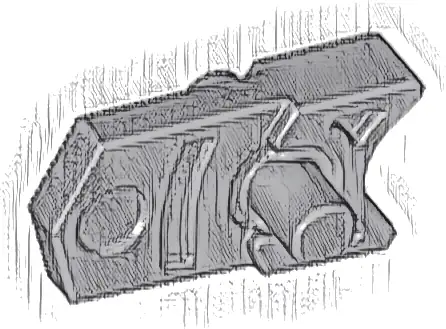 Projectile Launcher Part, Trigger for Gun, Mini Blaster / Shooter