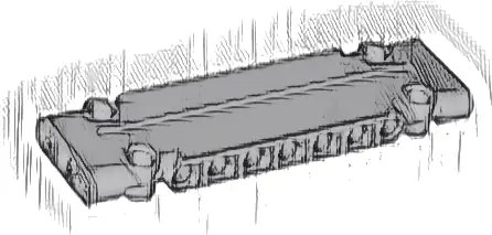 Technic, Panel Plate 3 x 11 x 1