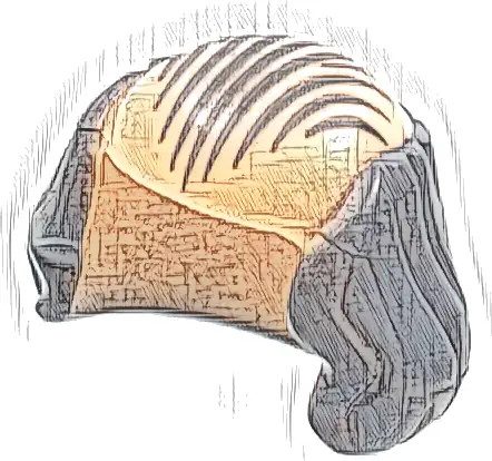 Minifigure, Hair Male Bald Top with Dark Bluish Gray Hair and Combed Back Hair Lines Pattern