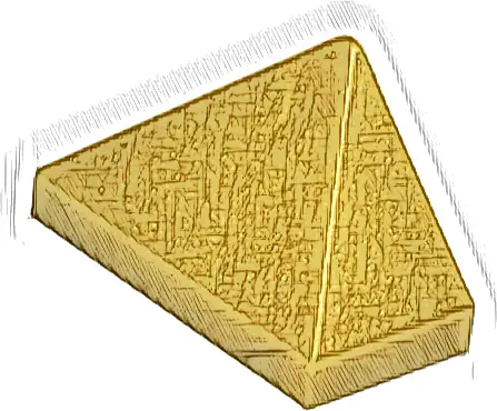 Slope 45 2 x 1 Triple with Bottom Stud Holder