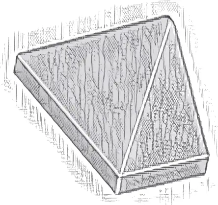 Slope 45 2 x 1 Triple with Bottom Stud Holder