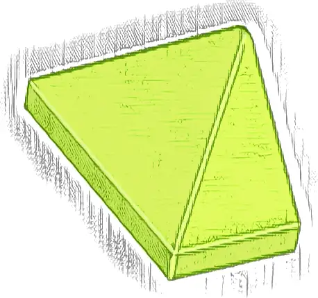 Slope 45 2 x 1 Triple with Bottom Stud Holder