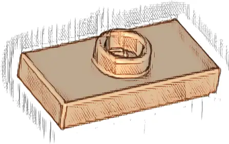 Plate, Modified 1 x 2 with 1 Stud with Groove and Bottom Stud Holder (Jumper)