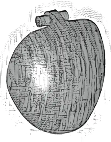 Large Figure Armor, Round, Smooth with Bar Handle - Free Ends