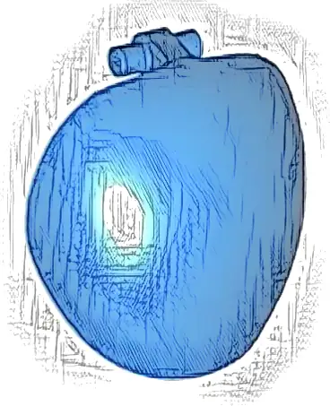 Large Figure Armor, Round, Smooth with Bar Handle - Free Ends