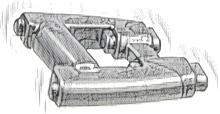 Minifigure, Weapon Gun, Space Blaster