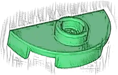 Plate, Round 1 x 2 Half with 1 Stud (Jumper)