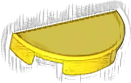Tile, Round 1 x 2 Half