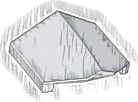 Slope, Curved 33 2 x 2 Double / Inverted