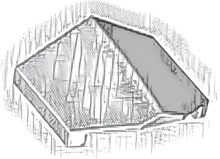 Slope, Curved 33 2 x 2 Double / Inverted