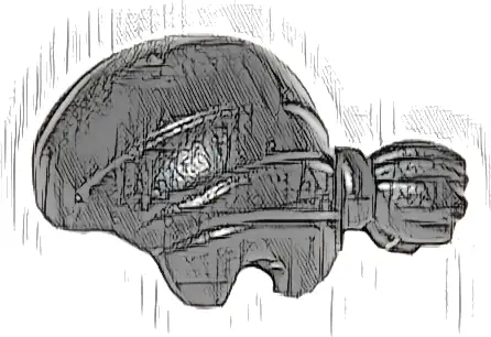 Minifigure, Hair Straight Cut and Short Ponytail