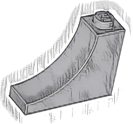 Arch 1 x 3 x 2 Inverted