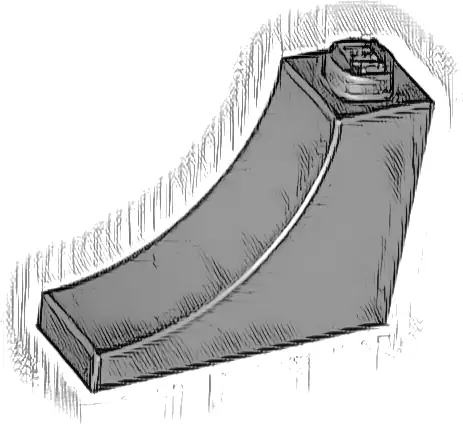 Arch 1 x 3 x 2 Inverted