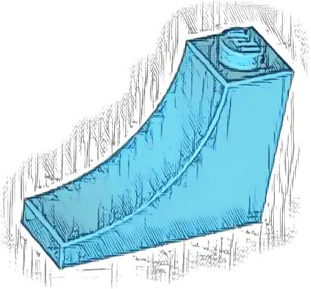 Arch 1 x 3 x 2 Inverted