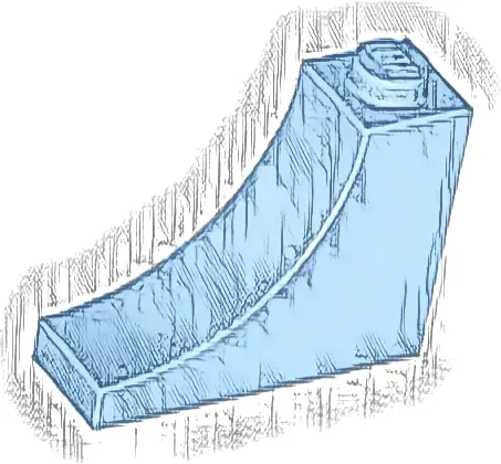 Arch 1 x 3 x 2 Inverted