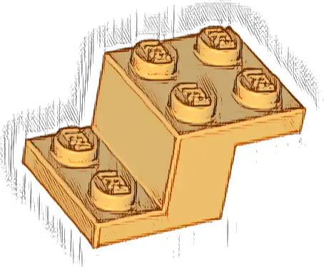 Bracket 3 x 2 x 1 1/3