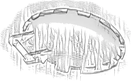 Dish 6 x 6 Inverted with Bar Handle