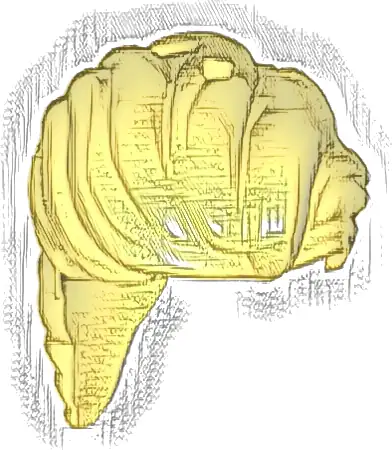 Mini Doll, Hair Friends Long with Ponytail French Braided with 2 Holes