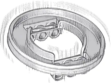 Technic Turntable 60 Tooth, Base