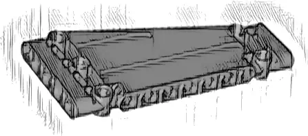 Technic, Panel Plate 5 x 11 x 1 Tapered