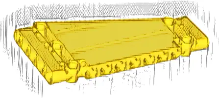 Technic, Panel Plate 5 x 11 x 1 Tapered