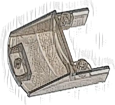 Windscreen 5 x 4 x 1 2/3