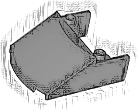 Windscreen 5 x 4 x 1 2/3