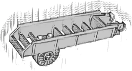 Duplo Ladder 7 Rung with Locking Ring and Drum Narrow Ridged Holder