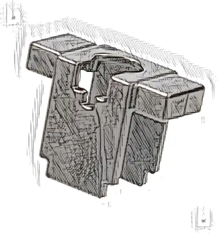 Minifigure Armor Breastplate Rectangular (Minecraft)