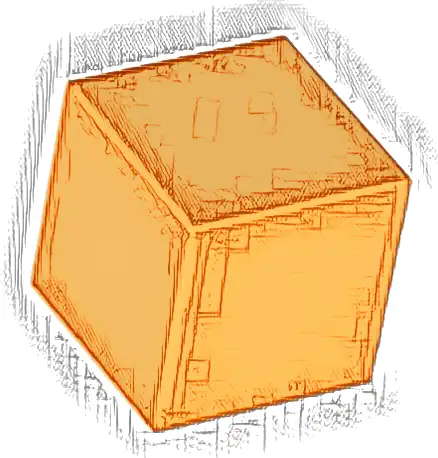 Minifigure, Head, Modified Cube, Plain