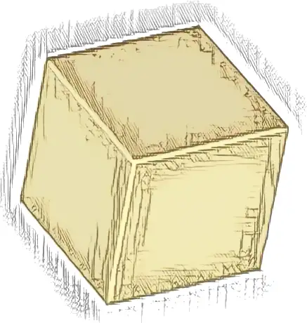 Minifigure, Head, Modified Cube, Plain